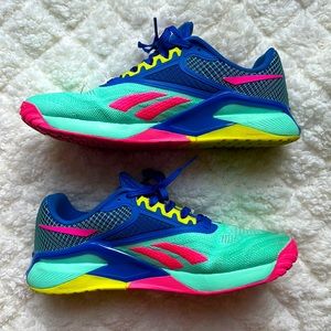 Multicolored Reebok Nano’s X2